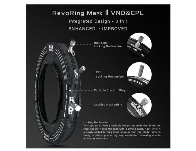 Filtro H&Y Variable ND 2 en 1