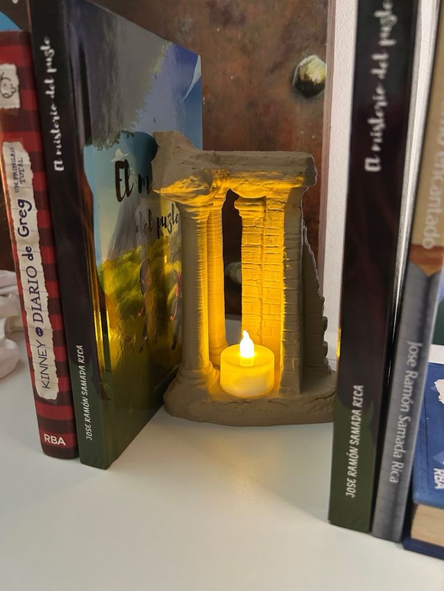 Separador de libros Templo Griego