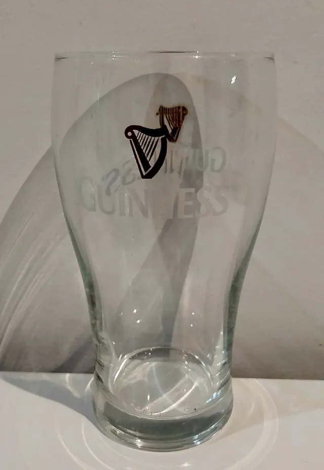 6 Vasos Guinness Cristal NUEVOS 250 Ml.
