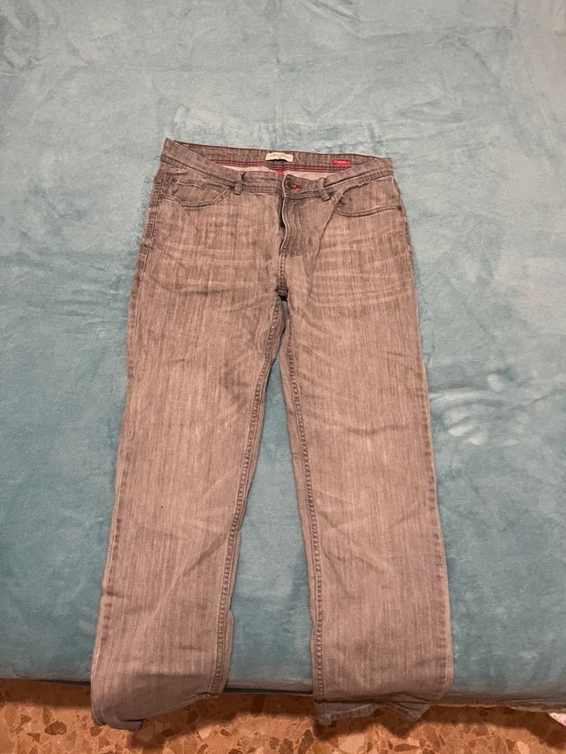 Pantalón vaquero gris EASYWEAR Talla 42