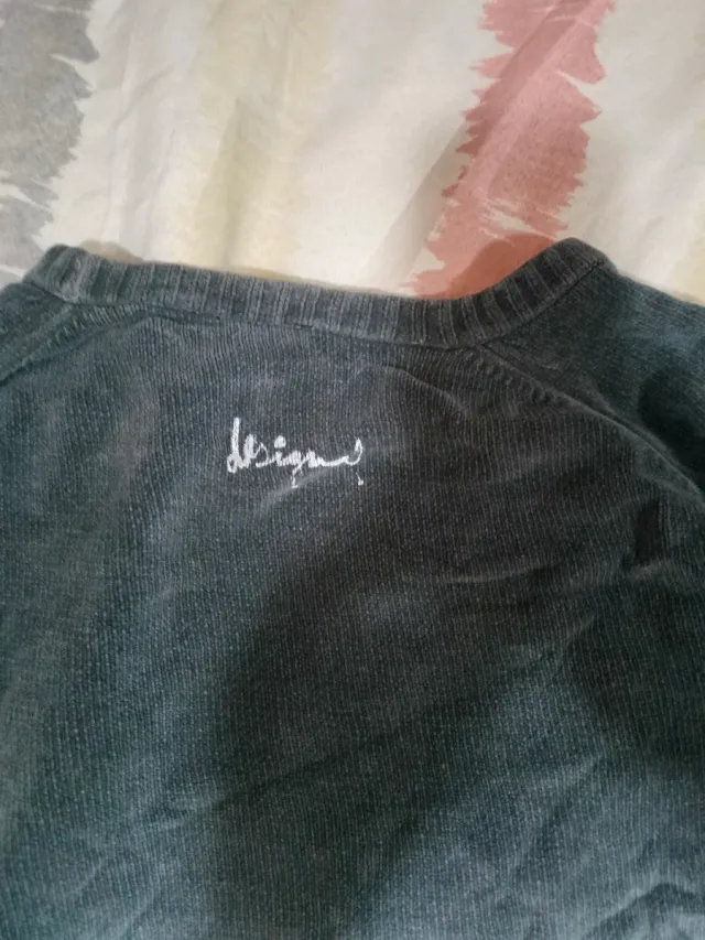 Jersey Desigual Degradado Azul y Gris