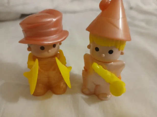 Payasos Pin&Pon Años 80 con Trajes e instrumentos