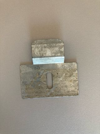 Specchio Tranby rotondo mosaico blu e verde