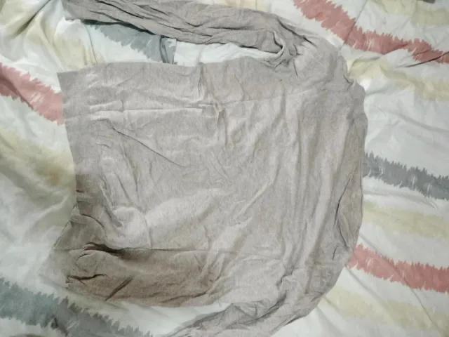 Jersey Celio marrón flojito manga larga