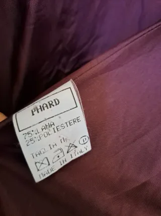 Cappotto corto Phard bordeaux in lana