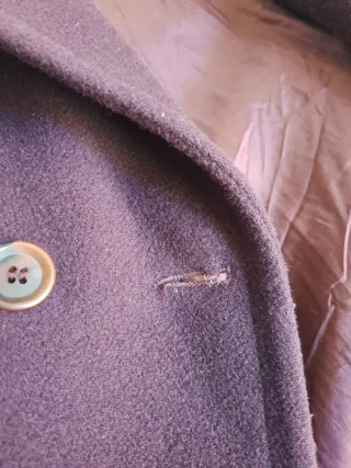 Cappotto corto Phard bordeaux in lana