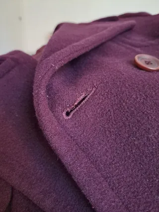 Cappotto corto Phard bordeaux in lana