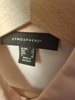 Camicetta donna Forever 21 bianca e rosa taglia XS