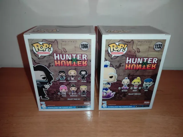 Funko Pop! Hunter x Hunter Feitan y Netero