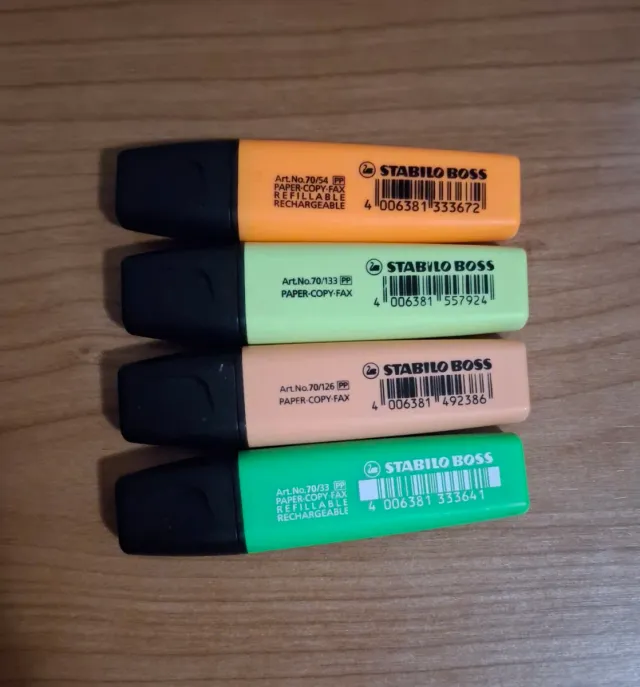 Rotuladores Stabilo Boss Original (4 uds)