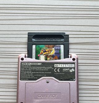 Nintendo Game Boy Advance SP Rosa + Bomberman