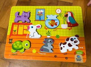 Juego de mesa educativo animales