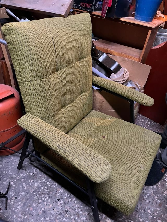 2 Sillones Verdes Tela para tapizar