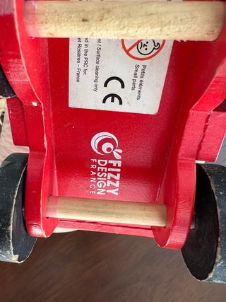 Coches de madera de juguete (3 unidades)