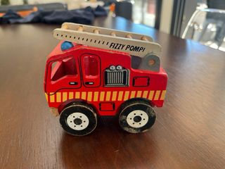 Coches de madera de juguete (3 unidades)