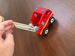 Coches de madera de juguete (3 unidades)