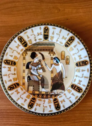 Set 2 tazze e 2 piattini Fathi Mahmoud Limoges