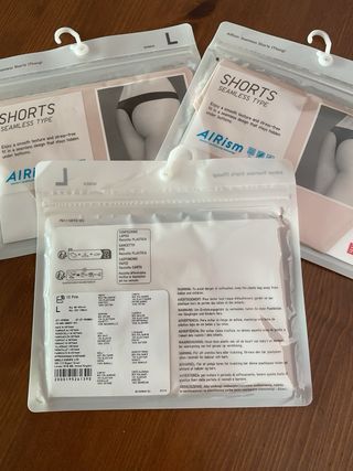 Lote 3 tangas UNIQLO AIRism Talla L