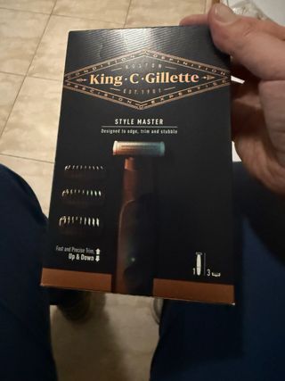 King C. Gillette Style Master Rasoio