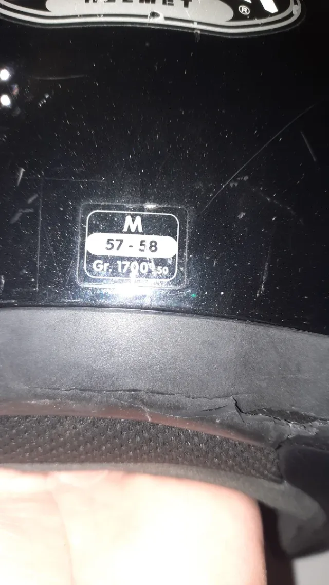 Casco de moto Airoh negro