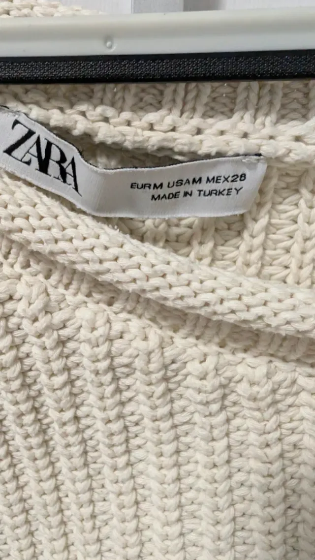 Jersey Zara Beige Talla M
