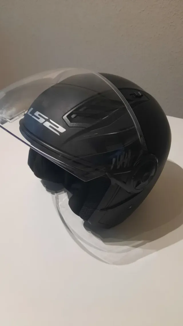 Casco ciclomotor/scooter LS2 negro