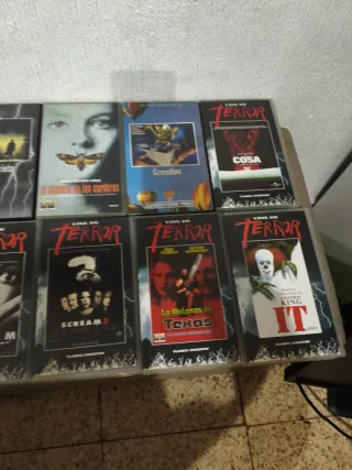 11 VHS de Películas de Terror sueltas a 5