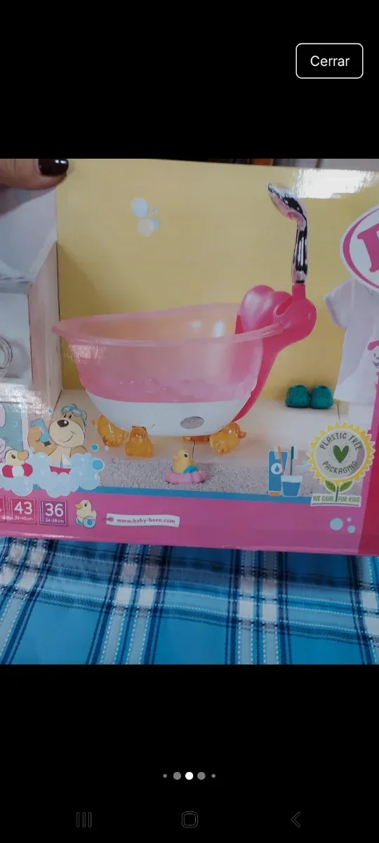 Baby Born Bañera Muñeca Nueva