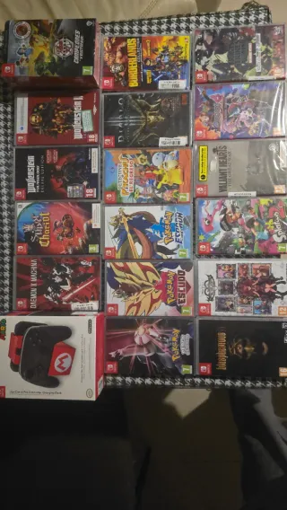 Lotto di 16 giochi Nintendo Switch sigillati