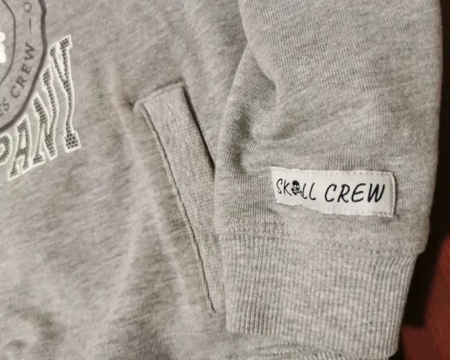 Sudadera Scalpers Gris Niño