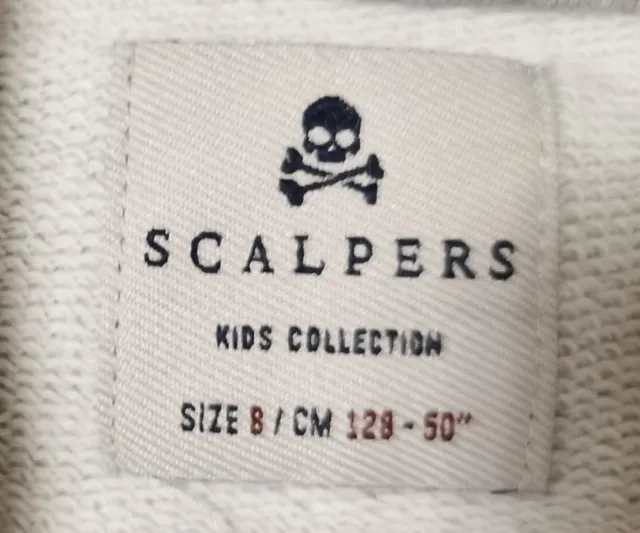 Sudadera Scalpers Gris Niño