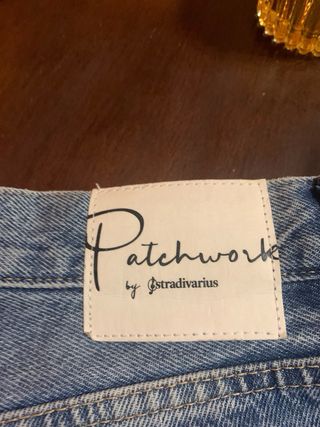 Pantalón vaquero Stradivarius azul