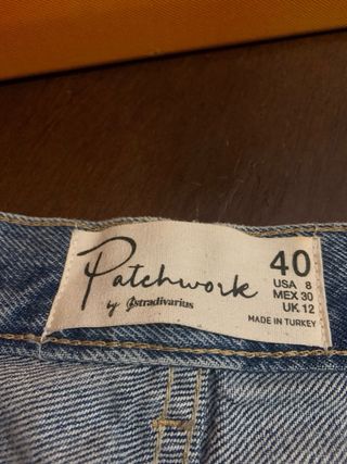 Pantalón vaquero Stradivarius azul
