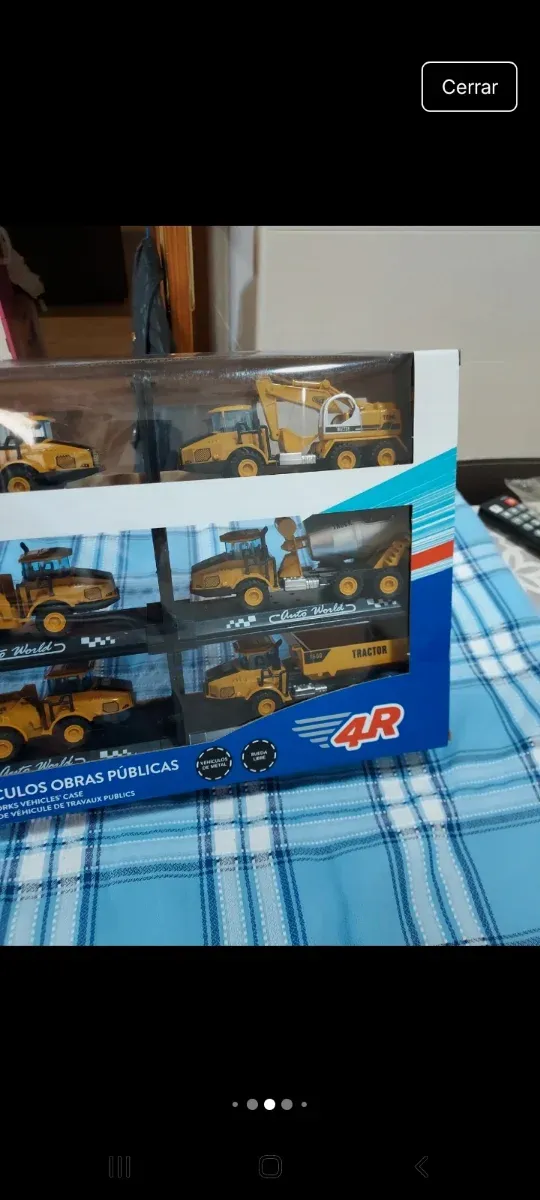 Pack 6 Vehículos Obras Públicas Juguete