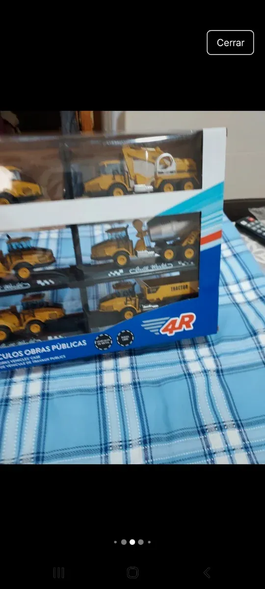 Pack 6 Vehículos Obras Públicas Juguete