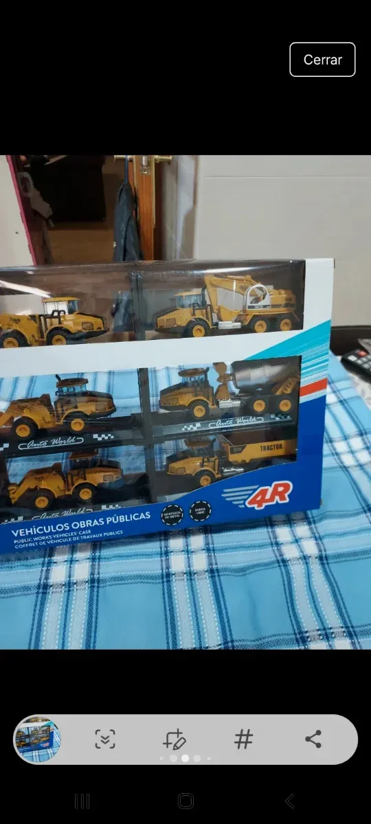 Pack 6 Vehículos Obras Públicas Juguete