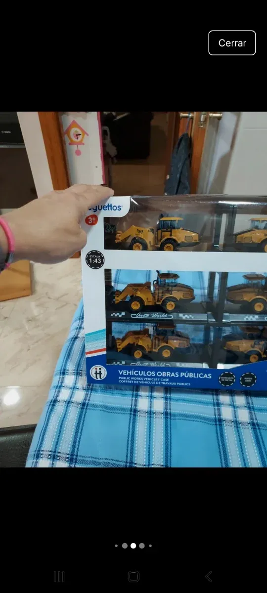 Pack 6 Vehículos Obras Públicas Juguete