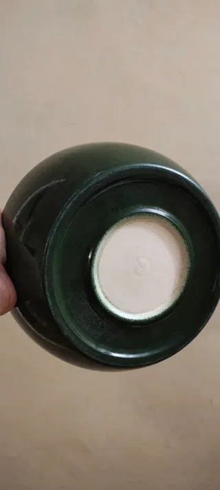 Vaso decorativo verde