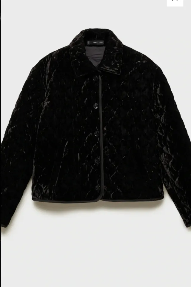 Chaqueta Mango Negra Talla S