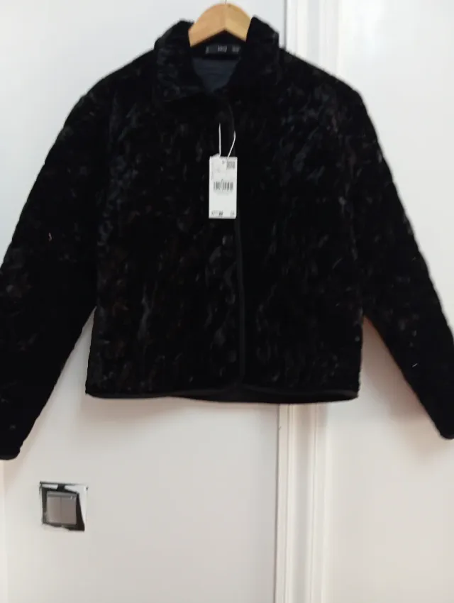 Chaqueta Mango Negra Talla S