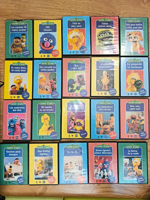Colección DVD Barrio Sésamo