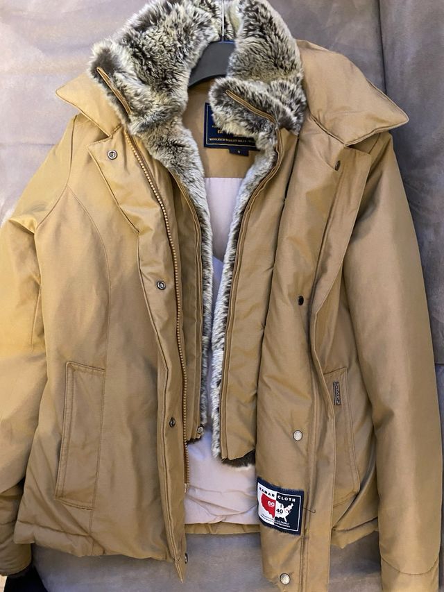 Woolrich Giacca Donna Beige/Marrone