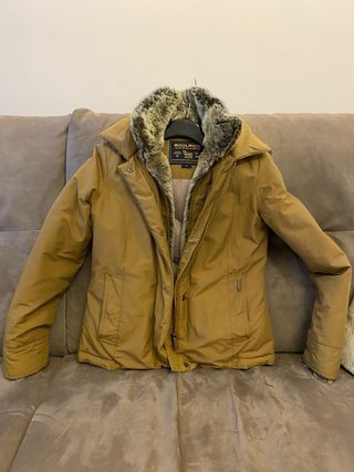 Woolrich Giacca Donna Beige/Marrone