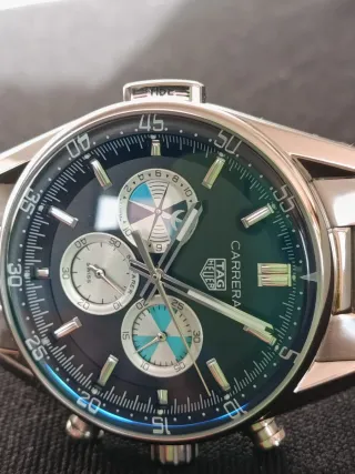Reloj TAG Heuer Carrera Cronógrafo Negro