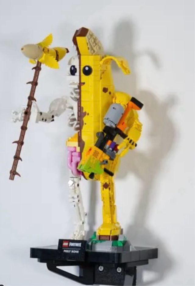Soporte Pared Lego Fortnite Banano Pelado