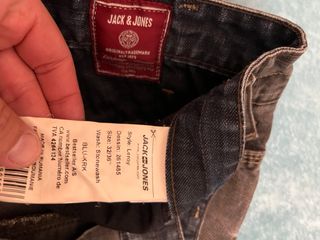 Pantalones Vaqueros Jack & Jones Talla 32/36