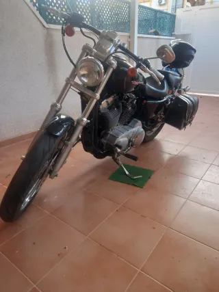 Moto Custom Harley Davison 883..