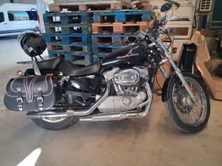 Moto Custom Harley Davison 883..