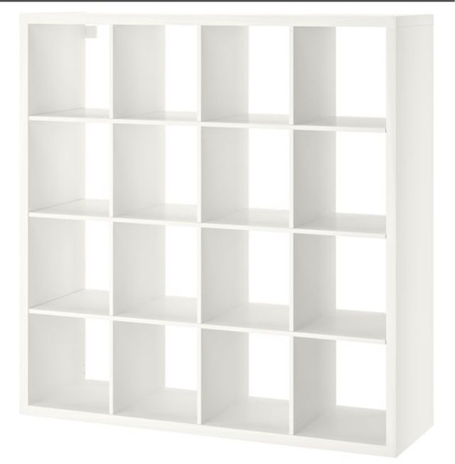 Mueble Kallax Blanco 16 cubos