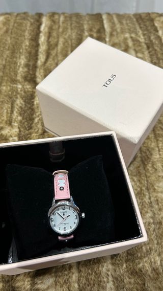 Reloj Tous Infantil Rosa y Plateado